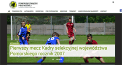 Desktop Screenshot of pomorski-zpn.pl